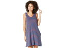 () t@eB fB[X t[X hX Faherty women Faherty Florence Dress Indigo Brenton Stripe