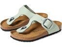 ギゼ (取寄) ビルケンシュトック レディース ギゼ ビッグ バックル - ヌバック レザー Birkenstock women Birkenstock Gizeh Big Buckle - Nubuck Leather Matcha Nubuck