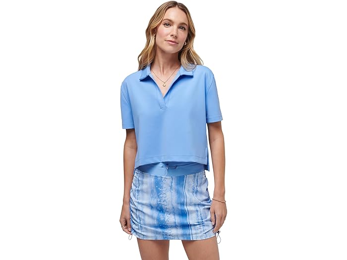 () gBX}V[ fB[X fR fBXgNg TravisMathew women TravisMathew Deco District Cornflower Blue