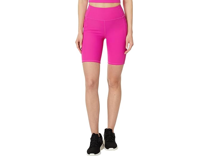 (取寄) スケッチャーズ レディース ゴー ウォーク リブド ハイ ウェスト 8 インチ バイク ショーツ SKECHERS women SKECHERS Go Walk Ribbed High Waist 8 inch Bike Shorts Pink