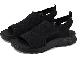 (取寄) スケッチャーズ スニーカー レディース フレックス アピール 4.0 - リヴィン イン ディス SKECHERS women Flex Appeal 4.0 - Livin' In This Black/Black