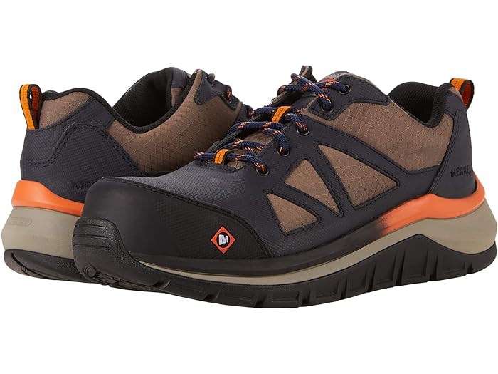 (取寄) メレル ワーク メンズ フルベンチ スピード CF Merrell Work men Merrell Work Fullbench Speed CF Brindle