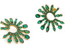 () PCgXy[h fB[X XeCgg t[vX Kate Spade New York women Kate Spade New York Statement Hoops Emerald