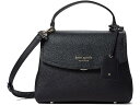 (取寄) ケイトスペード レディース トンプソン ペブルド レザー スモール トップ ハンドル Kate Spade New York women Kate Spade New York Thompson Pebbled Leather Small Top-Handle Black