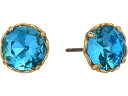 () PCgXy[h fB[X Ubg Xp[N Eh COX Kate Spade New York women Kate Spade New York That Sparkle Round Earrings Aquamarine 1