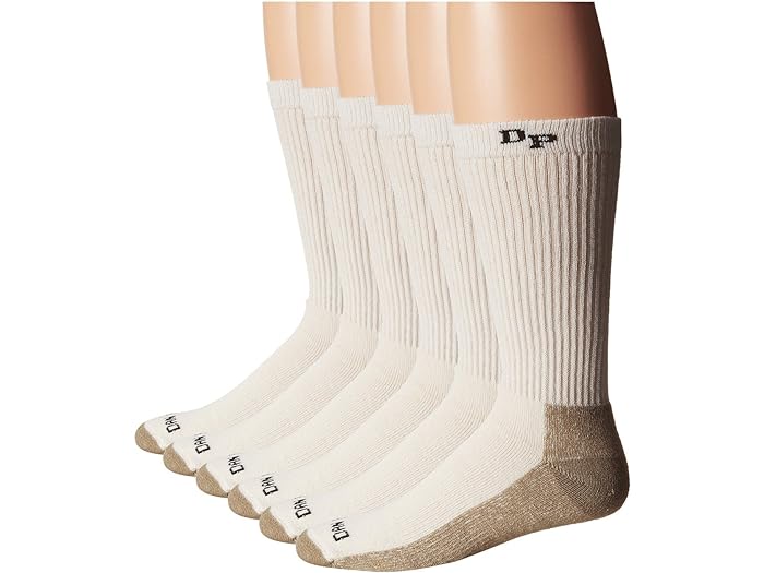 楽天スウィートラグ（取寄） ダンポスト メンズ ワーク アンド アウトドア ソックス ミッド カーフ ミディアムウェイト 6 パック Dan Post men Dan Post Dan Post Work & Outdoor Socks Mid Calf Mediumweight 6 pack Natural