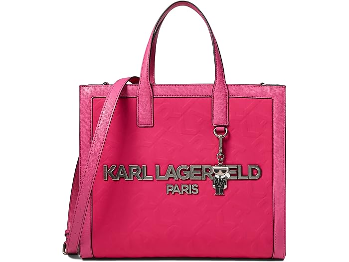 () J[ K[tFh p fB[X k[H[ g[g Karl Lagerfeld Paris women Karl Lagerfeld Paris Nouveau Tote Fuchsia