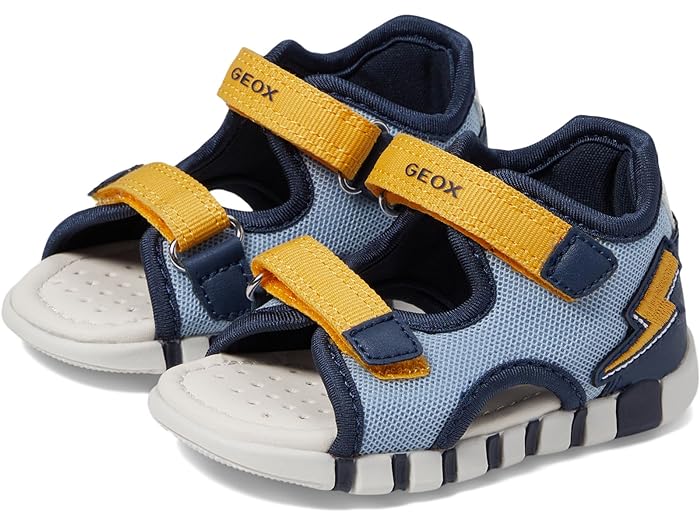 (取寄) ジェオックス キッズ ボーイズ サンダル ルピドゥー 5 (インファント/トドラー/リトル キッド) Geox Kids boys Geox Kids Sandals Lupidoo 5 (Infant/Toddler/Little Kid) Light Navy/Yellow