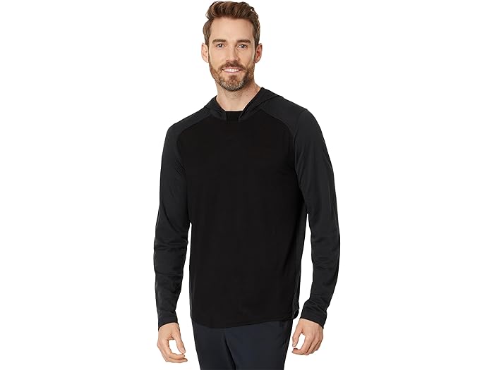 () ޡȥ  ƥ å ֡ǥ Smartwool men Smartwool Active Mesh Hoodie Black