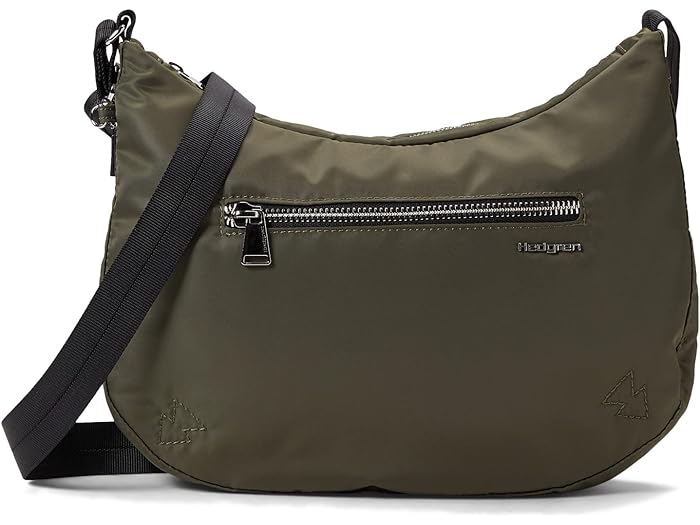 () wfO fB[X A TXeiu[ Ch Ro[`u z[{[ Hedgren women Hedgren Ann Sustainably Made Convertible Hobo Olive Night