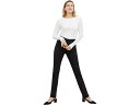 () GGtA[ fB[X zbN[ pc-C[W[ Rbg M.M.LaFleur women M.M.LaFleur Hockley Pants-Easy Cotton Black