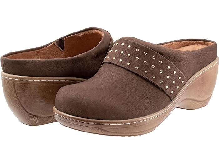 () եȥ ǥ ޥ SoftWalk women Marana Dark Brown Nubuck