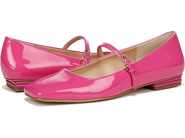 (取寄) フランコ サルト レディース ティンズリー メアリー ジーン フラッツ Franco Sarto women Franco Sarto Tinsley Mary Jane Flats Pink Patent