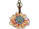 () AkVJ fB[X yCebh U[ obO `[ K0033 Anuschka women Anuschka Painted Leather Bag Charm K0033 Floral Paradise