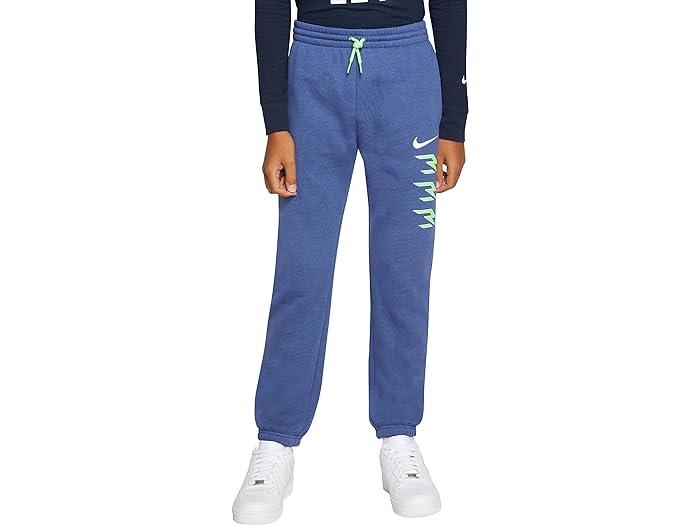 (取寄) ナイキ3ブランドキッズ ボーイズ トリプル フリース パンツ (ビッグ キッズ) Nike 3BRAND Kids boys Nike 3BRAND Kids Triple Fleece Pants (Big Kids) Blue Void Heather