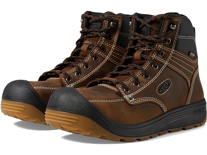 (取寄) キーン ユーティリティ メンズ フォート ウェイン 6 Wp KEEN Utility men KEEN Utility Fort Wayne 6" WP Dark Earth/Gum