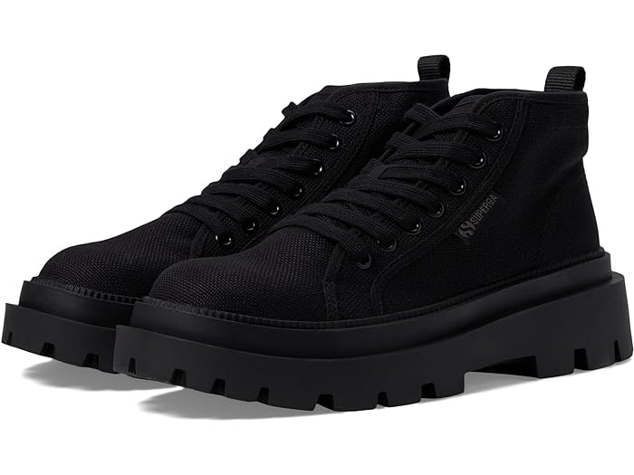 () ڥ륬 ǥ 3052 ԥ ڥå ߥå Superga women Superga 3052 alpina apex mid Black