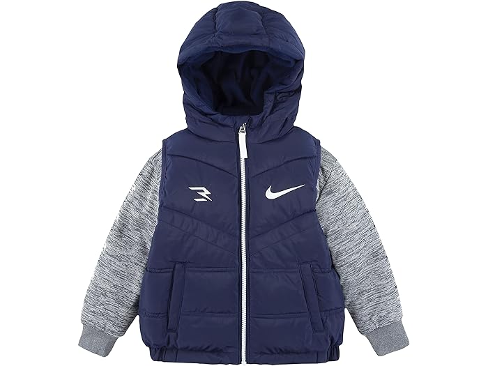 (取寄) ナイキ3ブランドキッズ ボーイズ プレゲーム ジャケット (トドラー) Nike 3BRAND Kids boys Nike 3BRAND Kids Pregame Jacket (Toddler) Blue Void