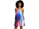 ()  uJ fB[X TZbg VA[Y nC lbN hX La Blanca women La Blanca Sunset Shores High Neck Dress Multi