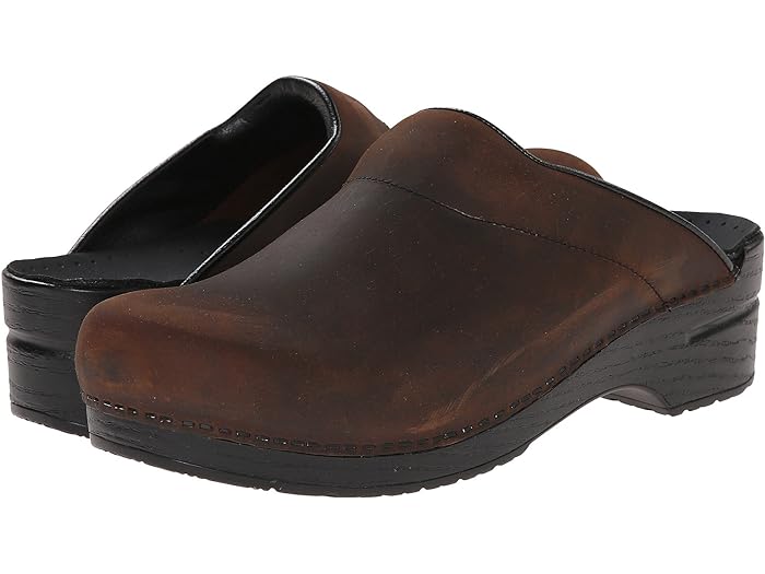 (取寄) ダンスコ メンズ カール Dansko men Karl Antique Brown/Black Sole