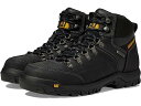 (取寄) キャタピラー メンズ スレッショルド ウォータープルーフ スティール トゥ Caterpillar men Caterpillar Threshold Waterproof Steel Toe Black