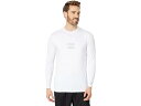 (取寄) ビラボン メンズ オール デイ ウェーブ ルーズ フィット ロング スリーブ ラッシュガード Billabong men Billabong All Day Wave Loose Fit Long Sleeve Rashguard White