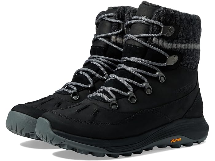 ()  Y TC 4 T[ ~bh Wbv EH[^[v[t Merrell men Merrell Siren 4 Thermo Mid Zip Waterproof Black