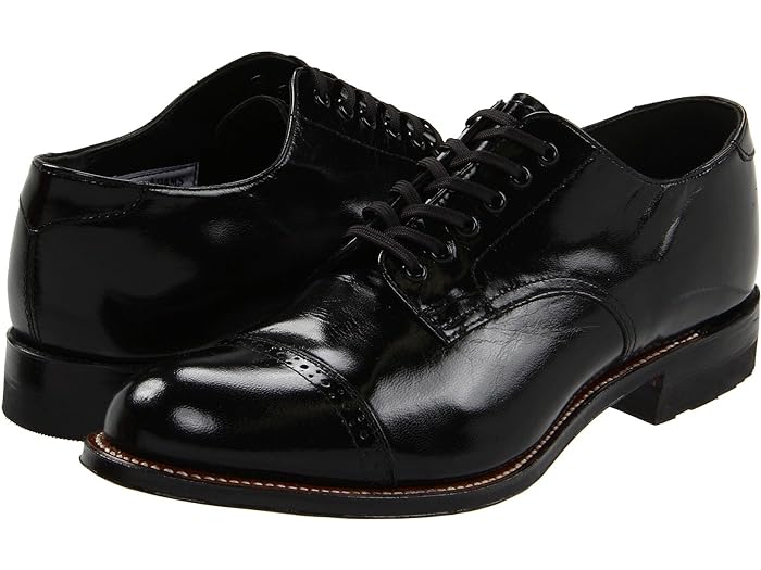 () XeCV[ A_X Y }fB\ (Lbv gD) Stacy Adams men Stacy Adams Madison (Cap Toe) Black