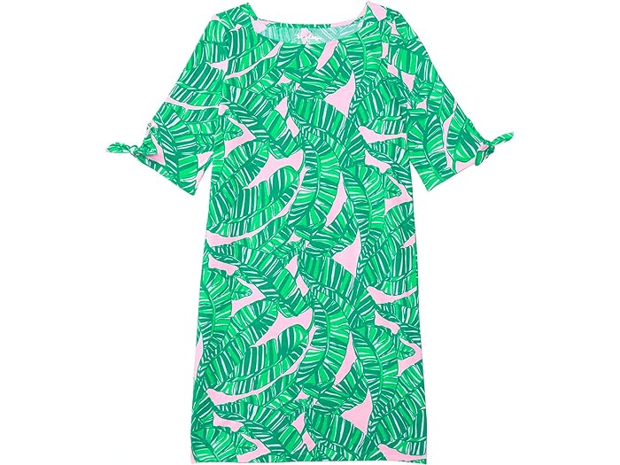 (取寄) リリー ピュリッツァー キッズ ガールズ ミニ リディア ドレス (トドラー/リトル キッズ/ビッグ キッズ) Lilly Pulitzer Kids girls Lilly Pulitzer Kids Mini Lidia Dress (Toddler/Little Kids/Big Kids) Conch Shell Pink Lets Go Bananas