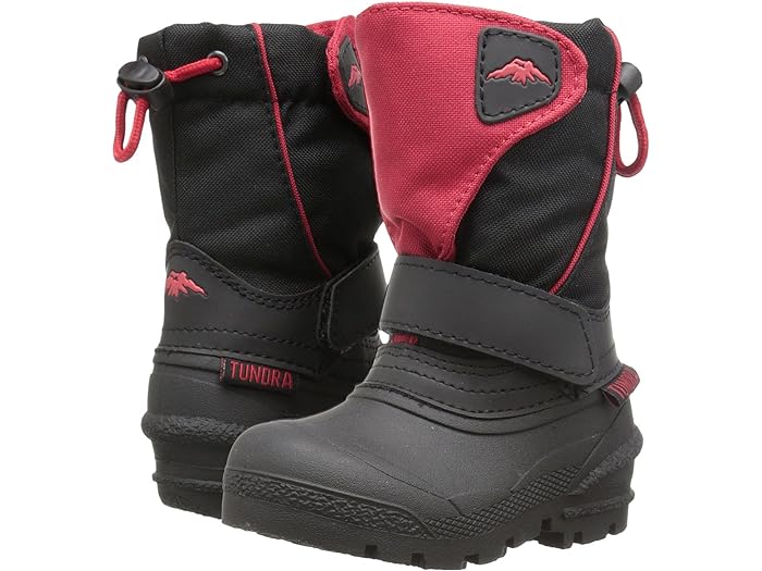 (取寄) ツンドラ ブーツ キッズ ボーイズ ケベック (トドラー/リトル キッド/ビッグ キッド) Tundra Boots Kids boys Tundra Boots Kids Quebec (Toddler/Little Kid/Big Kid) Black/Redのサムネイル