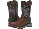 (取寄) ジャスティン メンズ タンカー スティール トゥ Justin men Tanker Steel Toe Reddish Tan Waxy Milled Buffalo/Black Onyx