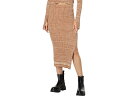 ()  ǥ    ߥǥ  MONROW women MONROW Cosmo Rib Sweater Midi Skirt Golden Brown