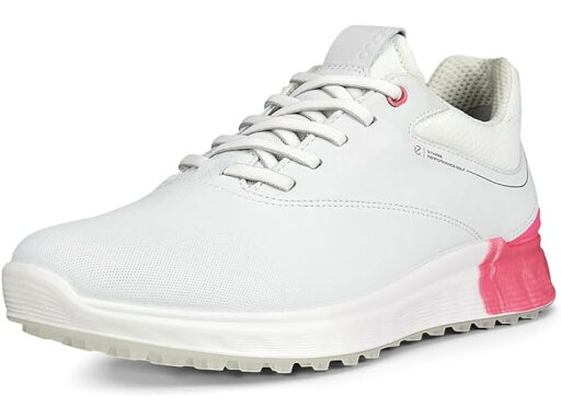 (取寄) エコー ゴルフ レディース S-スリー ゴアテックス ウォータープルーフ ECCO Golf women S-Three GORE-TEX Waterproof White/Bubblegum (取寄) エコー ゴルフ レディース S-スリー ゴアテックス ウォータープルーフ ECCO Golf women S-Three GORE-TEX Waterproof White/Bubblegum