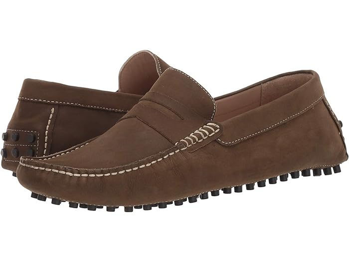 (取寄) カルロス バイ カルロスサンタナ メンズ リッチー ドライバ ローファー Carlos by Carlos Santana men Ritchie Driver Loafer Olive Calf Nubuck