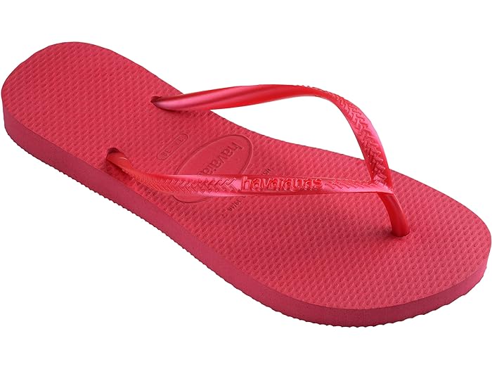 (取寄) ハワイアナス キッズ ガールズ スリム サンダル (トドラー/ビック キッド) Havaianas Kids girls Havaianas Kids Slim Sandal (Toddler/Big Kid) Pink Fever