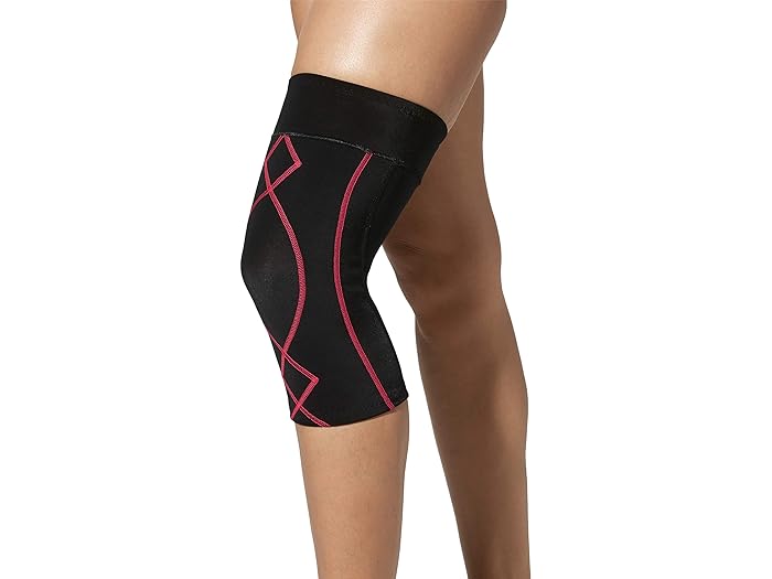  CW-X レディース スタビライクス ニー サポート CW-X women CW-X Stabilyx Knee Support Black/Raspberry