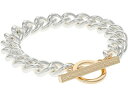 (取寄) ローレン ラルフローレン レディース トグル ロゴ フレックス バングル LAUREN Ralph Lauren women LAUREN Ralph Lauren Toggle Logo Flex Bangle Two-Tone