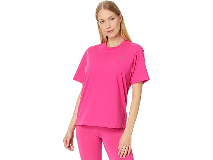 (取寄) アディダス バイ ステラマッカートニー レディース レギュラー T-シャツ IT8834 adidas by Stella McCartney women adidas by Stella McCartney Regular T-Shirt IT8834 Real Magenta