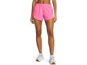 (取寄) アンダーアーマー レディース フライ バイ ショーツ Under Armour women Fly By Shorts Fluo Pink/Fluo Pink/Reflective(4)