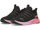 () v[} LbY \tgCh 4I[ \x (rbO Lbh) PUMA kids PUMA Softride One4All Sorbet (Big Kid) Puma Black/Passionfruit