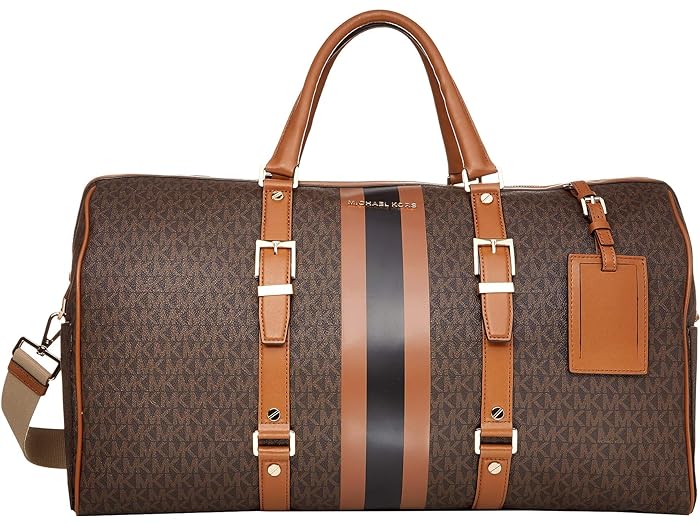 (取寄) マイケルコース レディース ベッドフォード トラベル エクストラ ラージ ダッフル バッグ MICHAEL Michael Kors women MICHAEL Michael Kors Bedford Travel Extra Large Duffle Bag Brown/Acorn