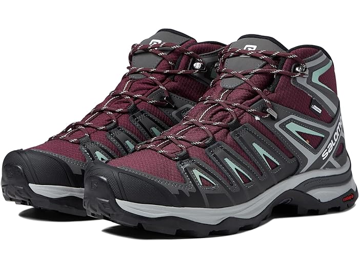 取寄 サロモン レディース X ウルトラ パイオニア ミッド CSWP Salomon women Salomon X Ultra Pioneer Mid CSWP Wine Tasting/Magnet/Granite Green