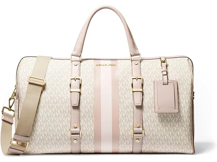 (取寄) マイケルコース レディース ベッドフォード トラベル エクストラ ラージ ダッフル バッグ MICHAEL Michael Kors women MICHAEL Michael Kors Bedford Travel Extra Large Duffle Bag Vanilla/Soft Pink