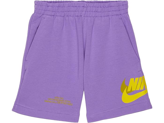 () iCL LbY LbY NSW HBR t[X V[c (g LbY/rbO LbY) Nike Kids kids Nike Kids NSW HBR Fleece Shorts (Little Kids/Big Kids) Action Grape