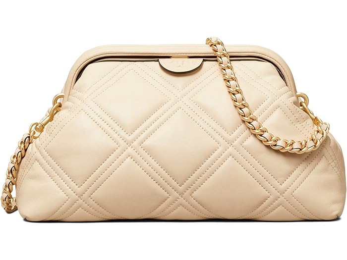 () g[o[` fB[X t~O \tg t[ V_[ obO Tory Burch women Tory Burch Fleming Soft Frame Shoulder Bag New Cream