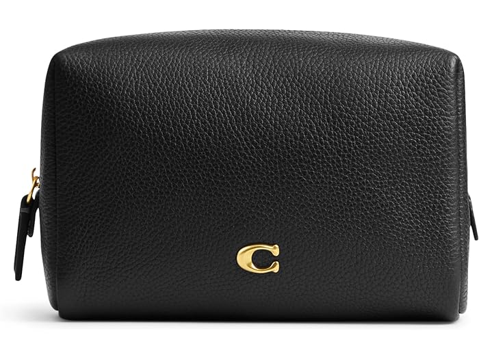 コーチ（COACH) (取寄) コーチ レディース エッセンシャル コスメティック ポーチ COACH women COACH Essential Cosmetic Pouch Black