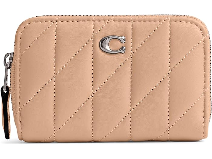 ()  ǥ   COACH women COACH Card Case Silver/Buff 1