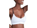 (取寄) ミーアンディーズ レディース フィール フリー ルーシュド ブラレット MeUndies women Feel Free Ruched Bralette White