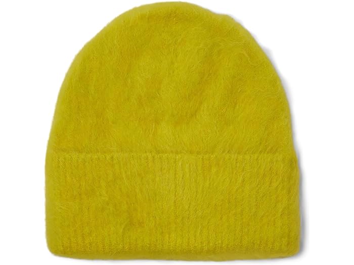 () ChEF fB[X ubV Jth r[j[ Madewell women Madewell Brushed Cuffed Beanie Heather Chartreuse