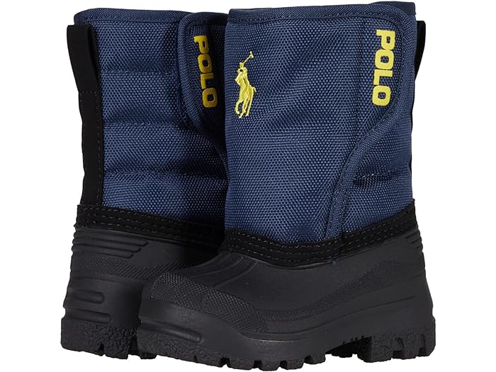 () ե å å ϡԥ䡼 EZ ֡ (ȥ å/ӥå å) Polo Ralph Lauren Kids kids Polo Ralph Lauren Kids Harpyr EZ Boot (Little Kid/Big Kid) Navy Nylon/Yellow Pony Player